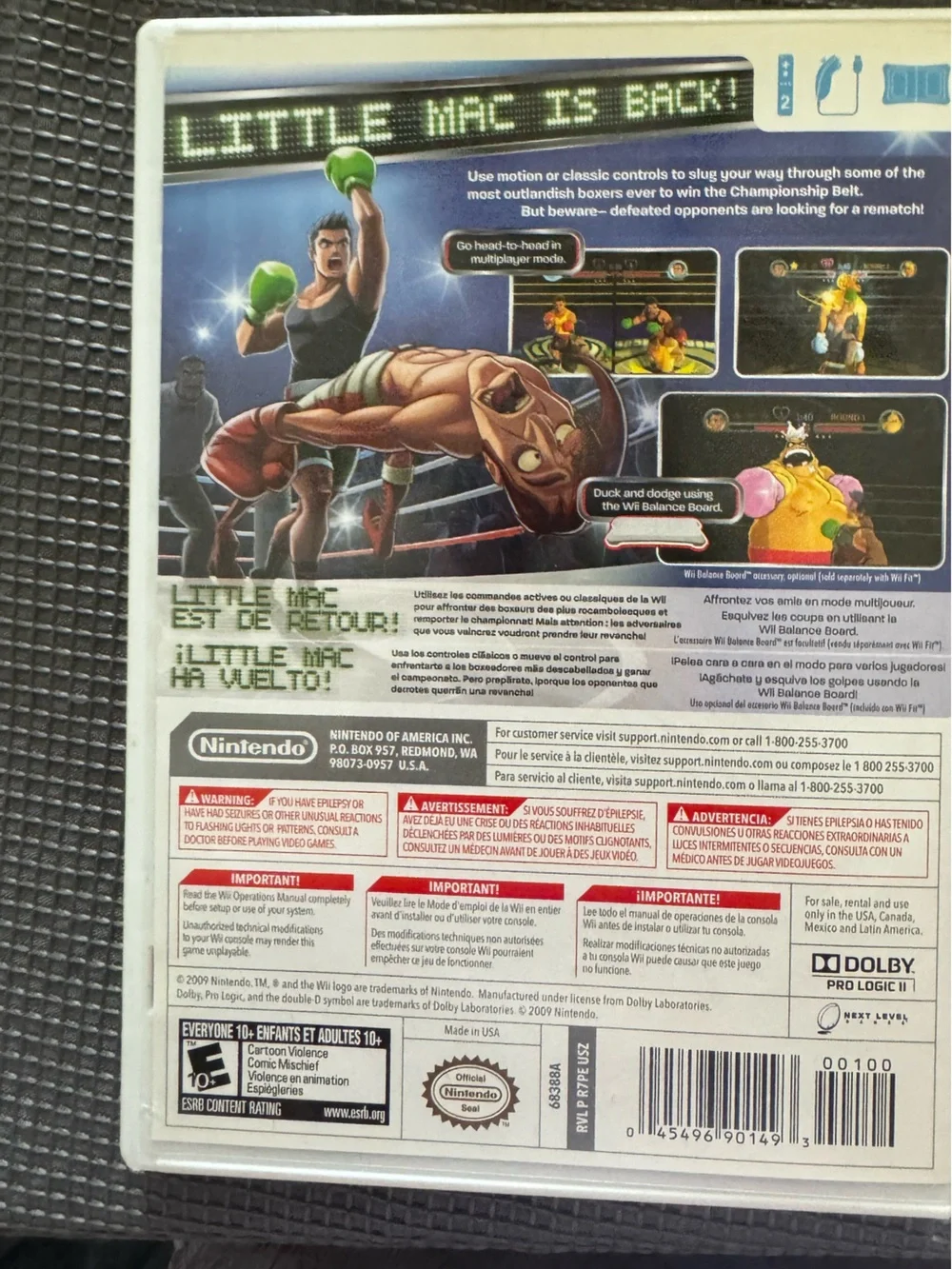 Nintendo smoke free